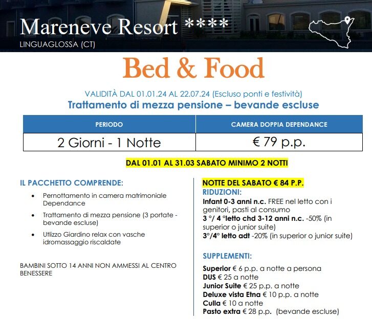 SAN VALENTINO 2023 - al Mareneve Resort - Linguaglossa - CT - Sicilia